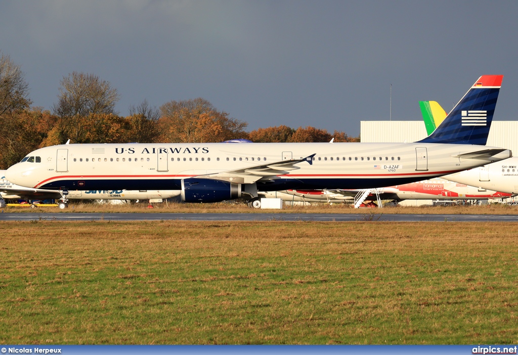 D-AZAF, Airbus A321-200, US Airways