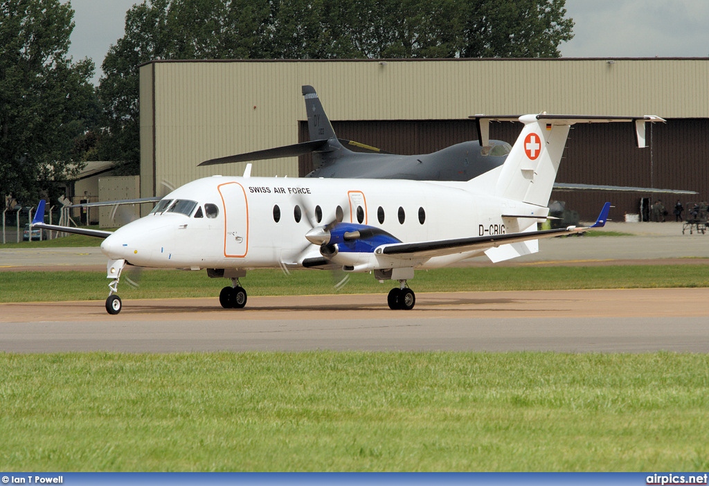 D-CBIG, Beechcraft 1900-D, Swiss Air Force