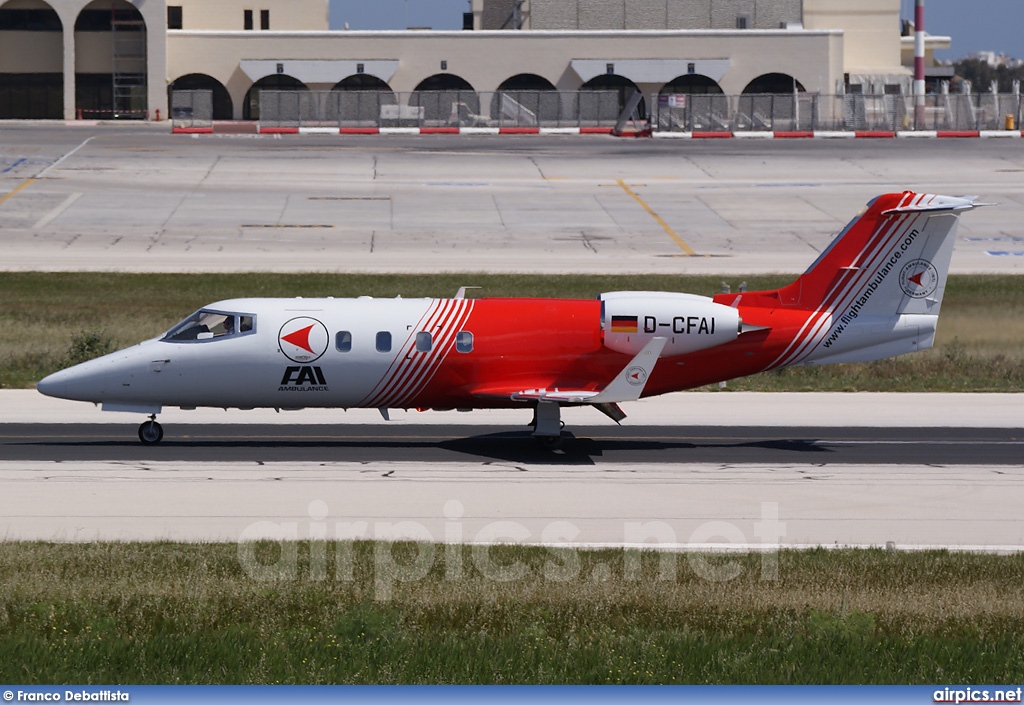 D-CFAI, Gates Learjet 55, Flight Ambulance International