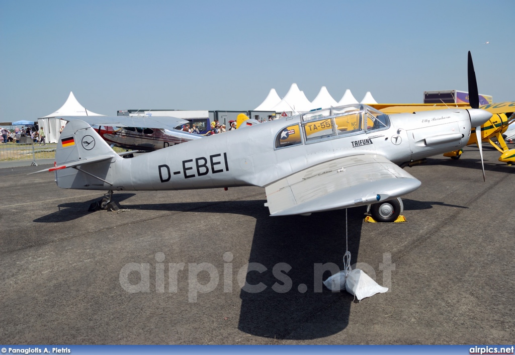 D-EBEI, Messerschmitt Bf 108D1, Deutsche Lufthansa Berlin-Stiftung