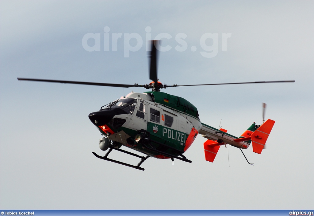 D-HNWK, Eurocopter-Kawasaki BK 117B-1, German Police Force