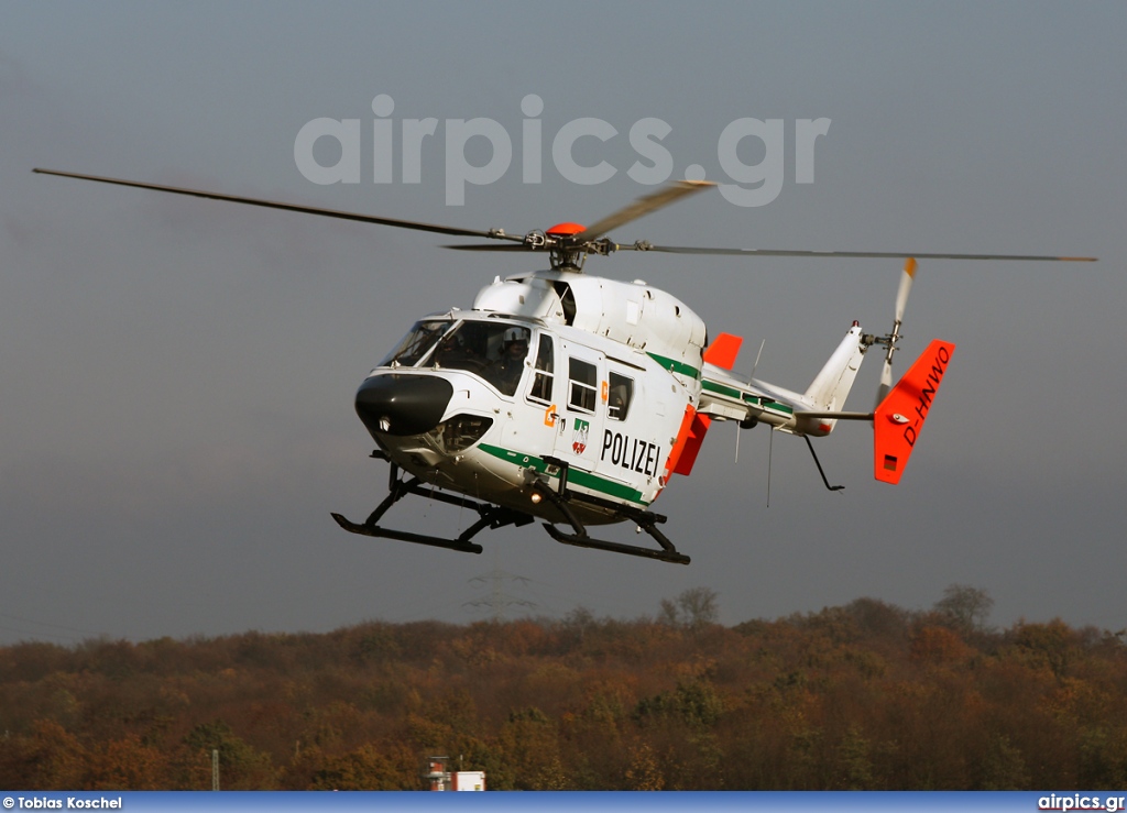 D-HNWO, Eurocopter-Kawasaki BK 117-C-1, German Police Force