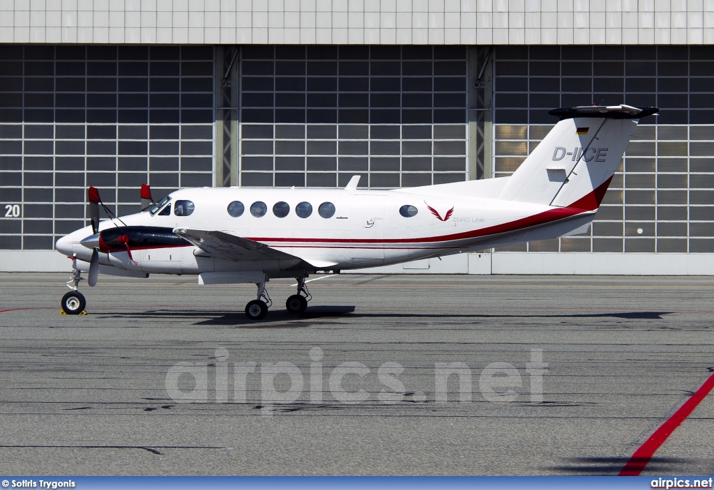 D-IICE, Beechcraft B200 King Air, Euro Link