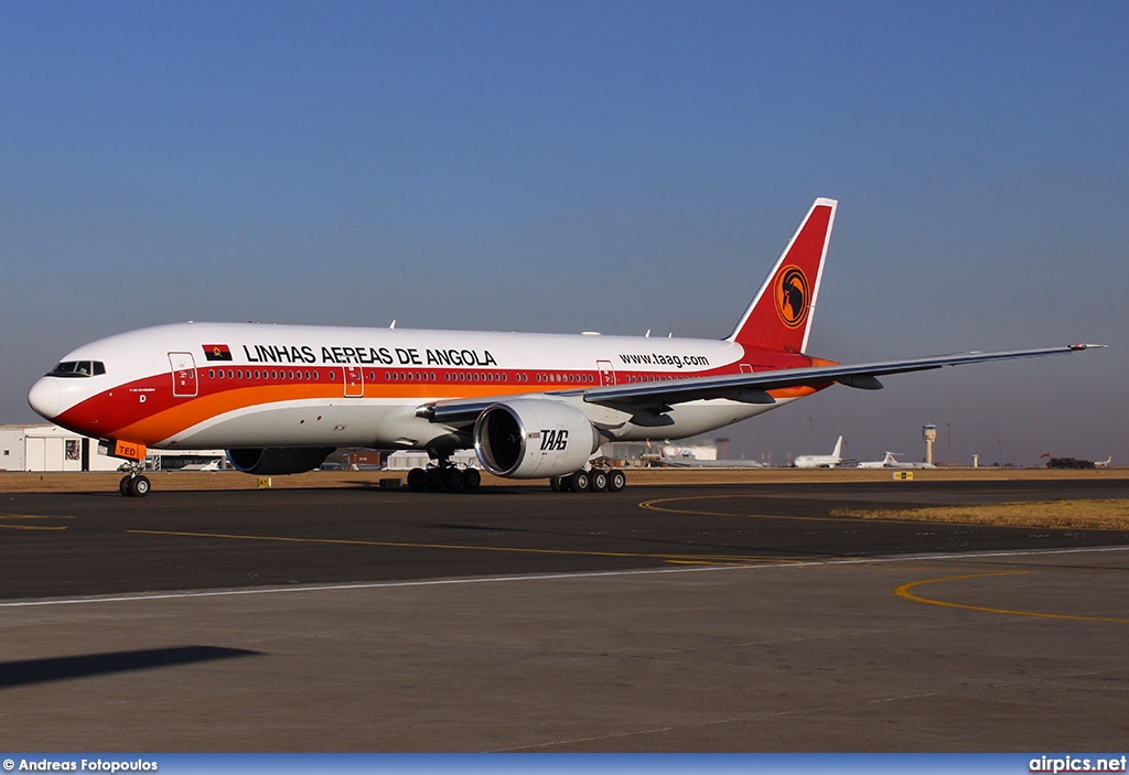 D2-TED, Boeing 777-200ER, TAAG Angola Airlines