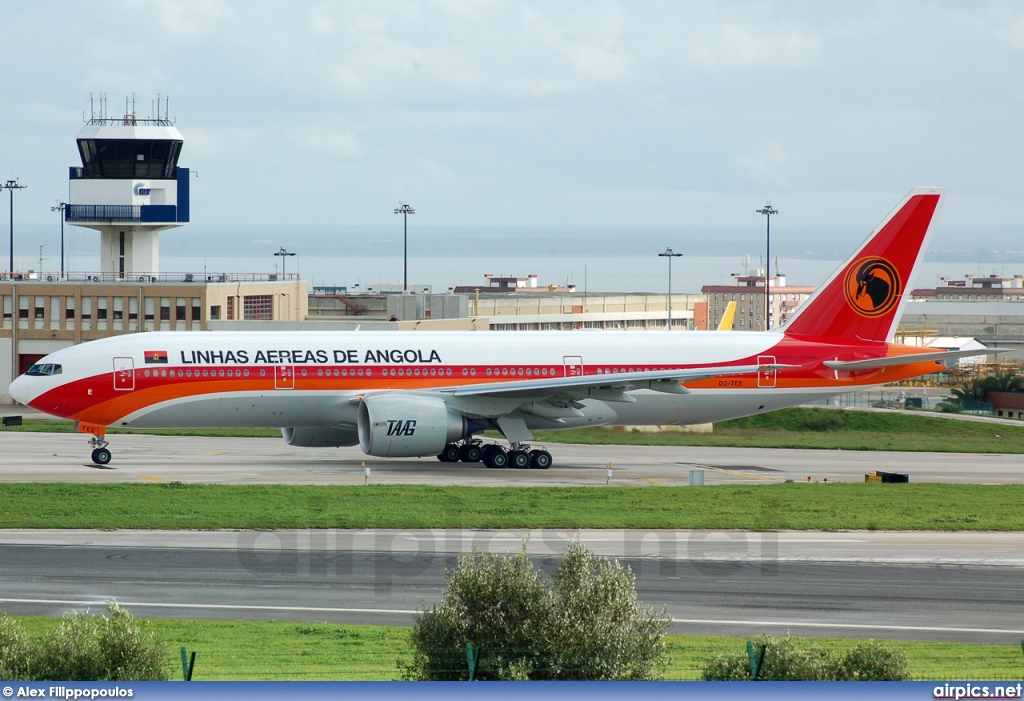 D2-TEE, Boeing 777-200ER, TAAG Angola Airlines