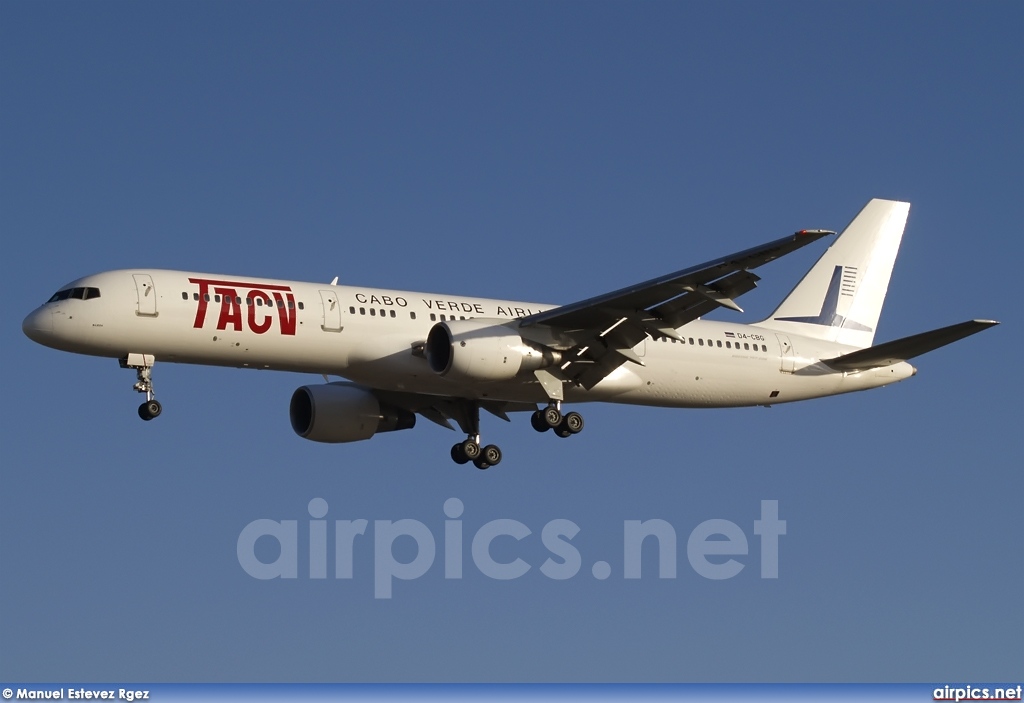 D4-CBG, Boeing 757-200, TACV Cabo Verde Airlines