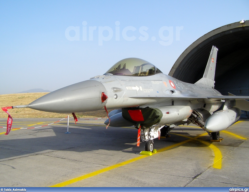 E-018, Lockheed F-16AM Fighting Falcon, Royal Danish Air Force