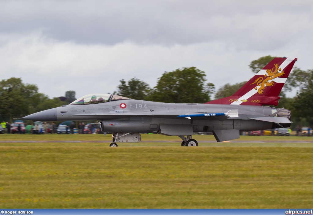 E-194, Lockheed F-16AM Fighting Falcon, Royal Danish Air Force