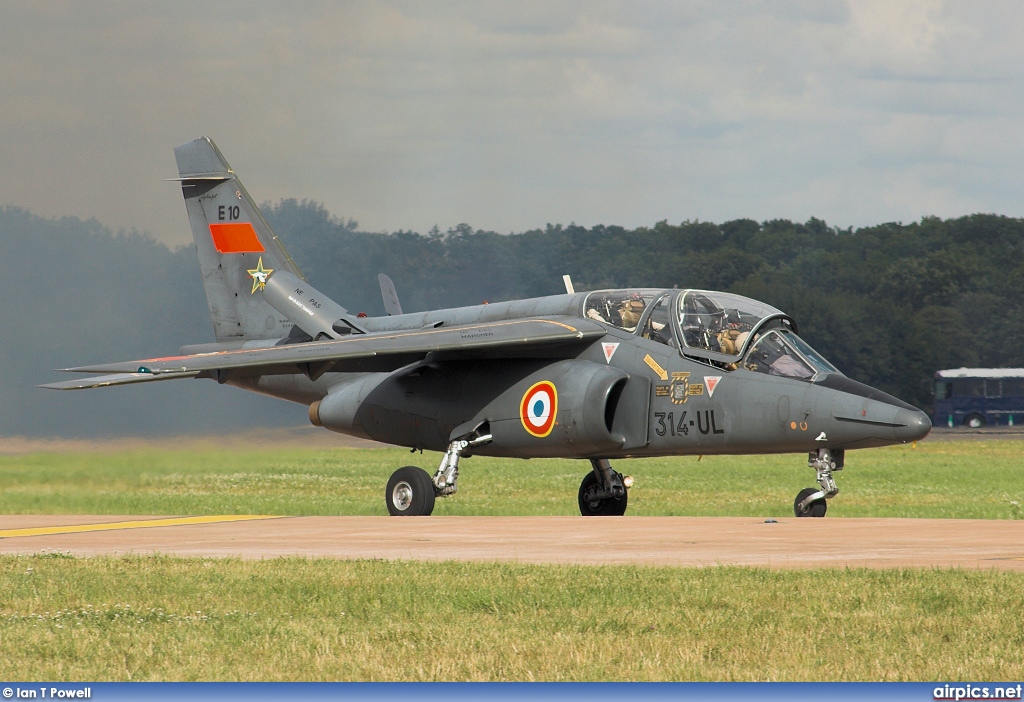 E10, Dassault-Dornier Alpha Jet, French Air Force