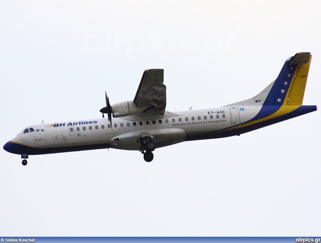 E7-AAE, ATR 72-200, BH Airlines