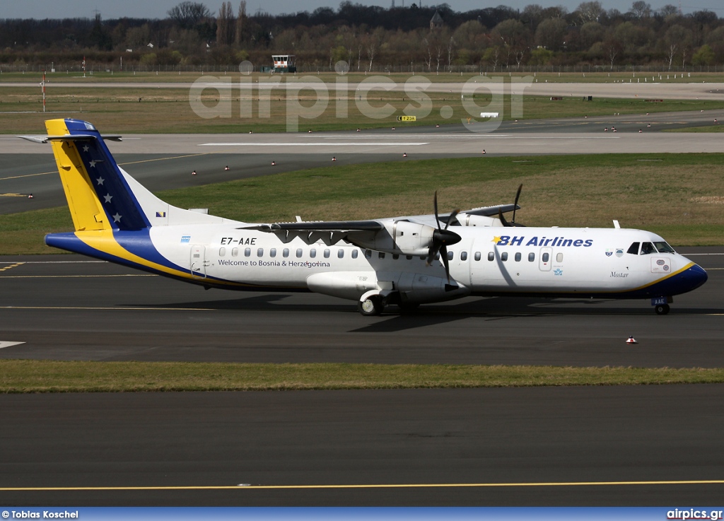 E7-AAE, ATR 72-210, BH Airlines