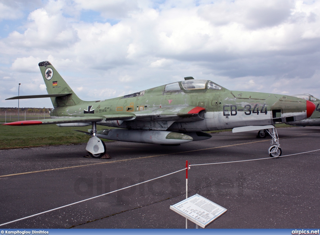 EB-344, Republic RF-84F Thunderflash, German Air Force - Luftwaffe