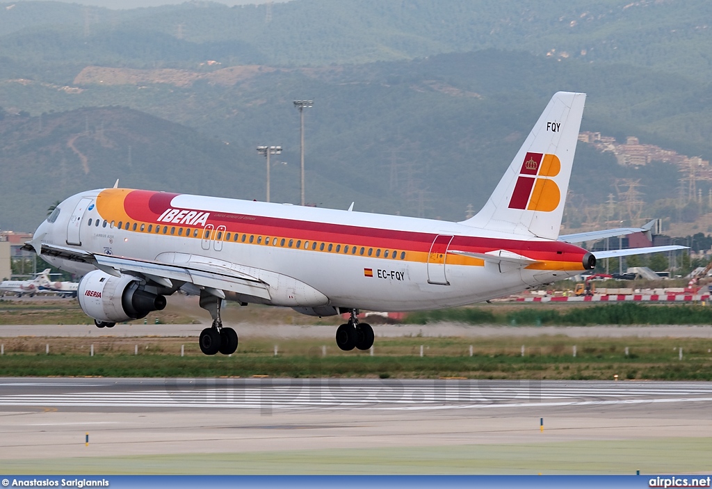 EC-FQY, Airbus A320-200, Iberia