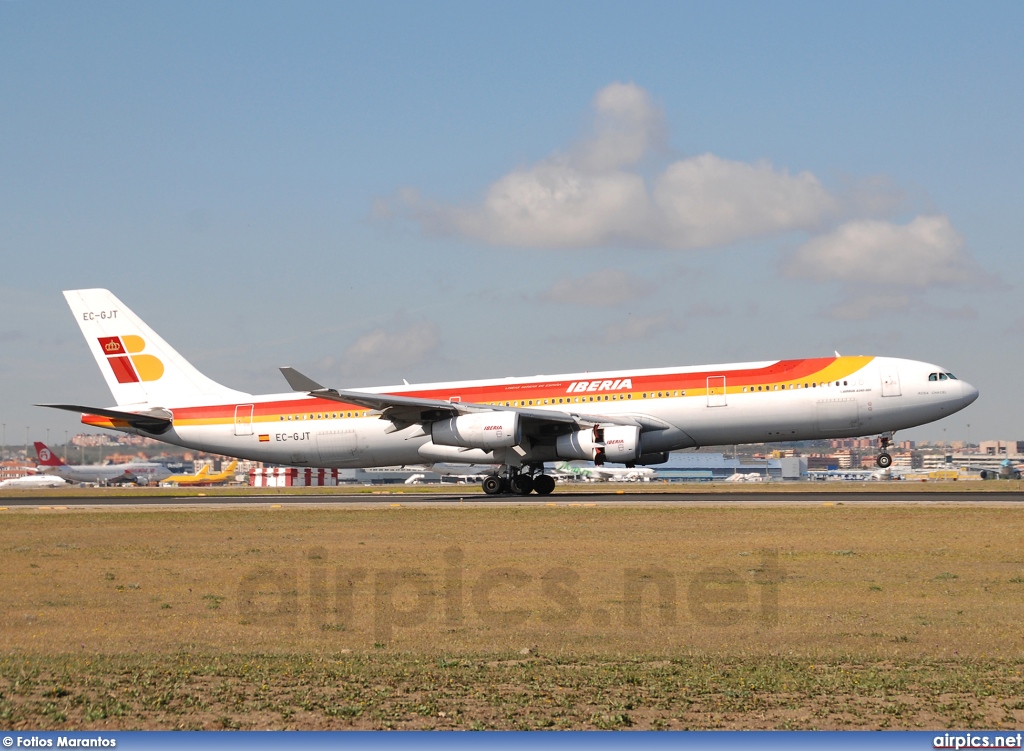 EC-GJT, Airbus A340-300, Iberia