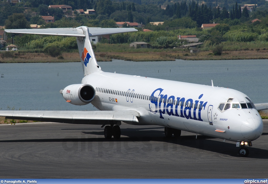 EC-GVO, McDonnell Douglas MD-83, Spanair