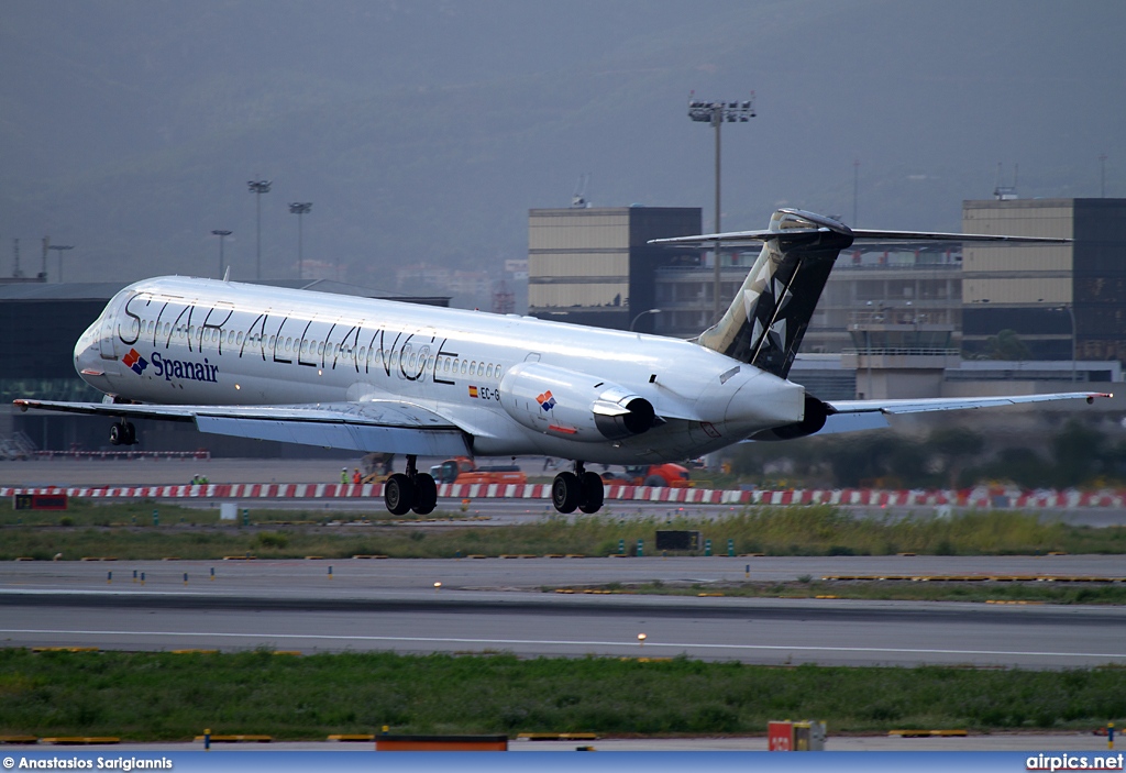 EC-GVO, McDonnell Douglas MD-83, Spanair