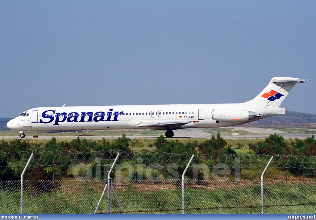 EC-GXU, McDonnell Douglas MD-83, Spanair