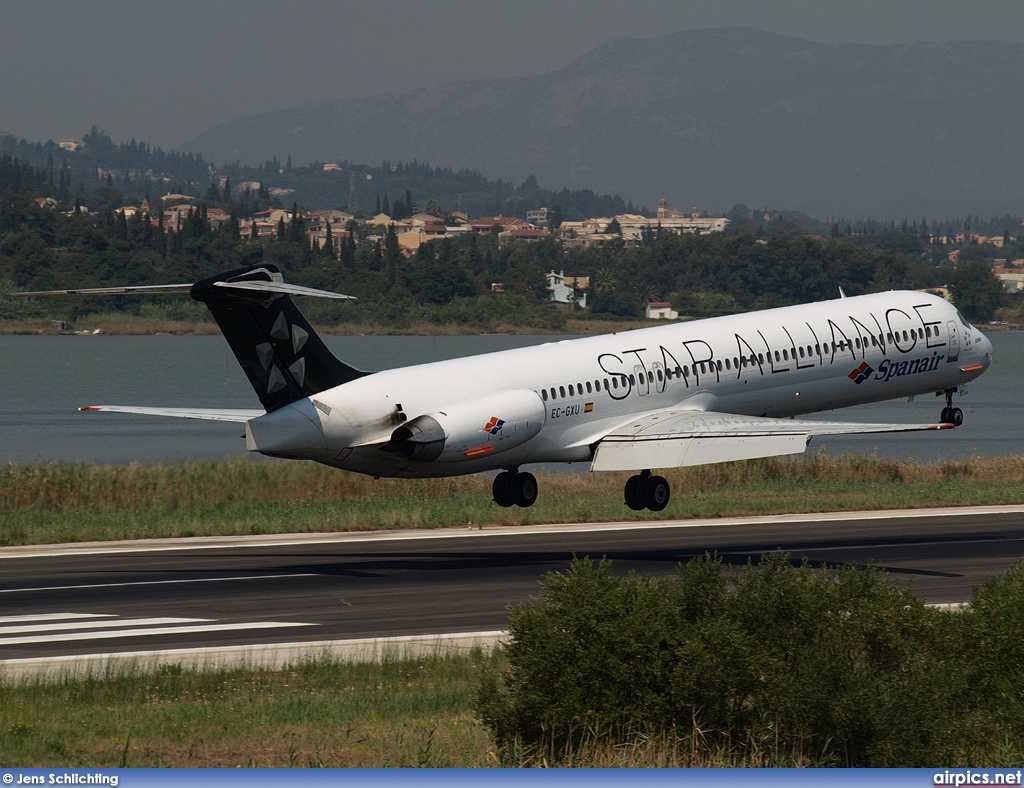 EC-GXU, McDonnell Douglas MD-83, Spanair