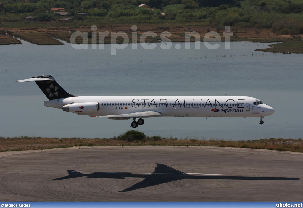 EC-GXU, McDonnell Douglas MD-83, Spanair