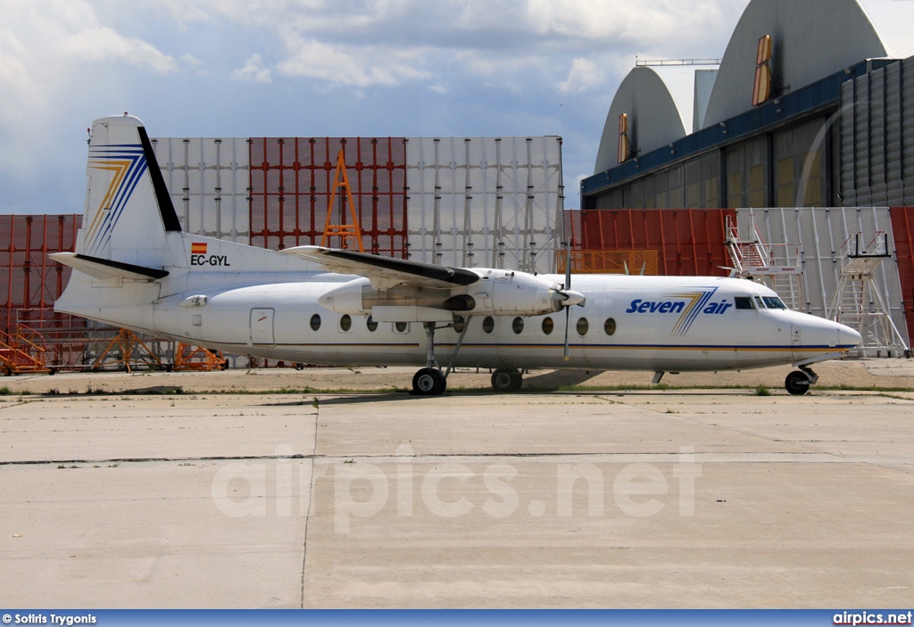 EC-GYL, Fokker F27-500 Friendship, Sevenair