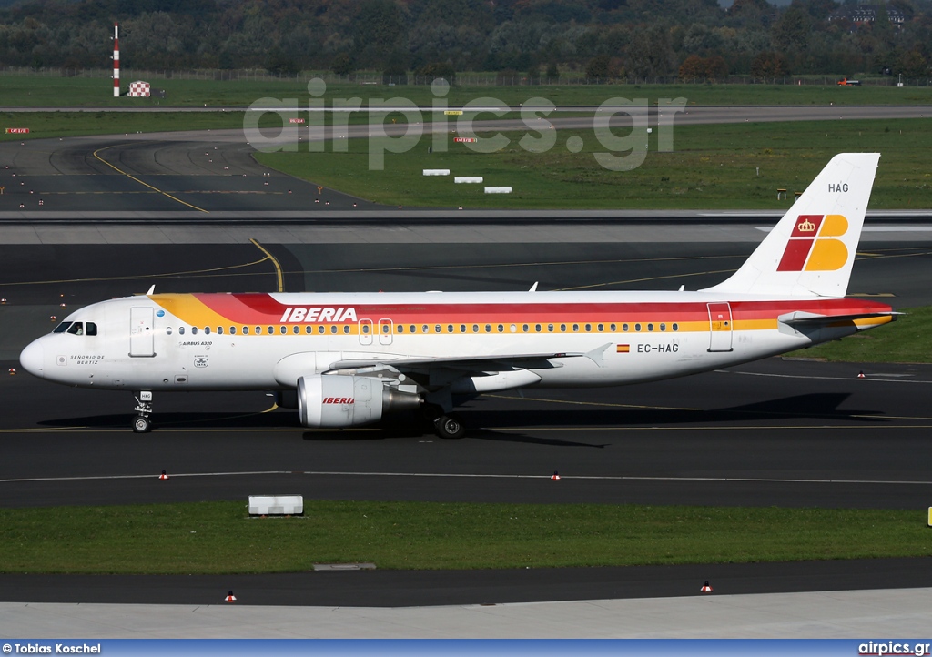 EC-HAG, Airbus A320-200, Iberia