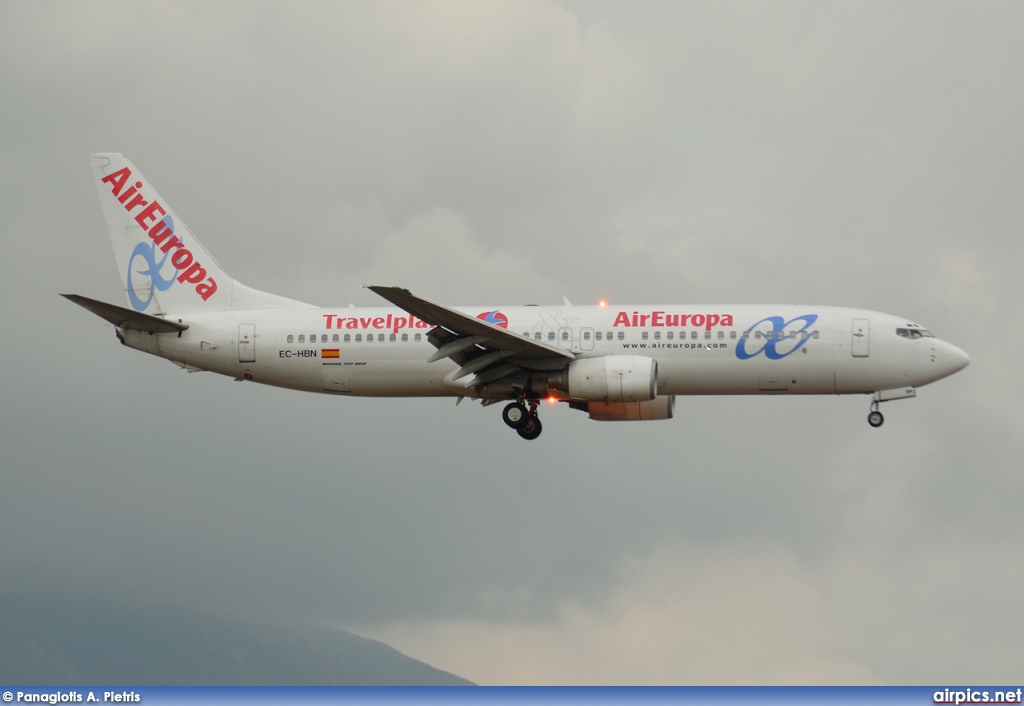 EC-HBN, Boeing 737-800, Air Europa