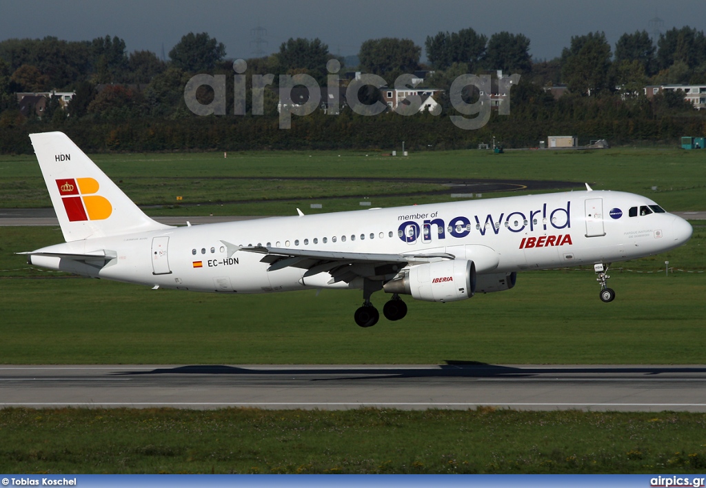 EC-HDN, Airbus A320-200, Iberia