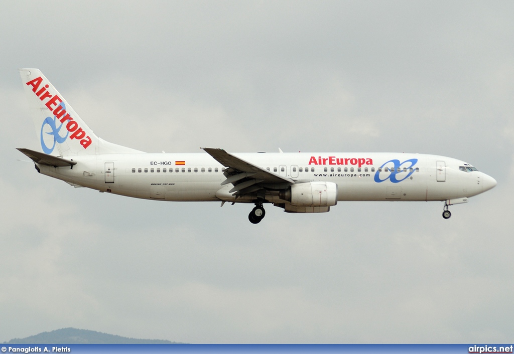 EC-HGO, Boeing 737-800, Air Europa