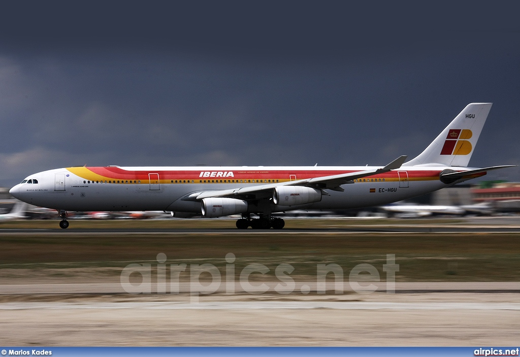 EC-HGU, Airbus A340-300, Iberia