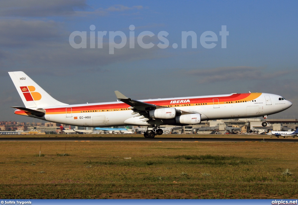 EC-HGU, Airbus A340-300, Iberia