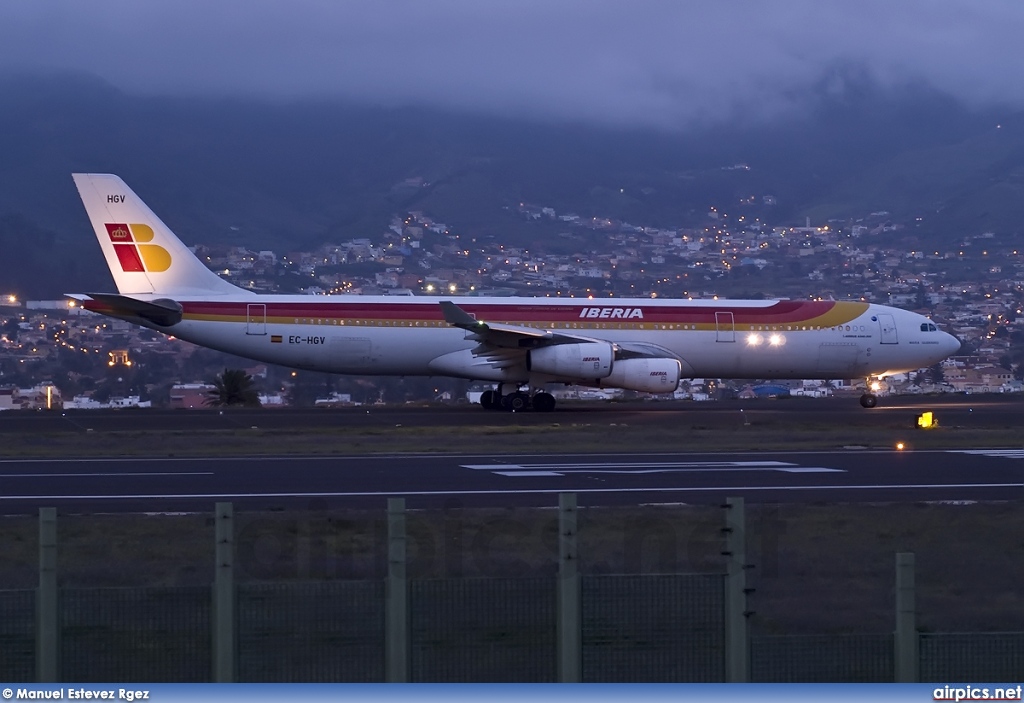 EC-HGV, Airbus A340-300, Iberia