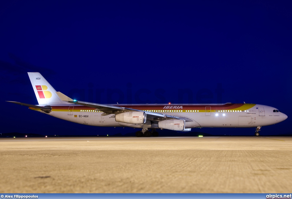 EC-HGV, Airbus A340-300, Iberia