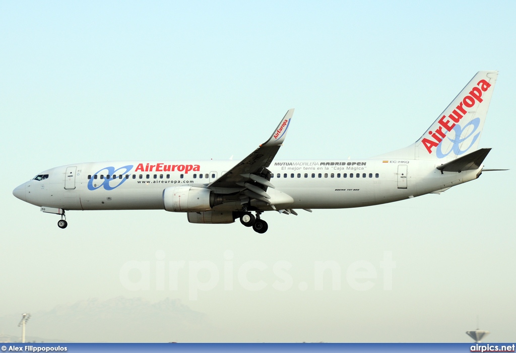 EC-HKQ, Boeing 737-800, Air Europa