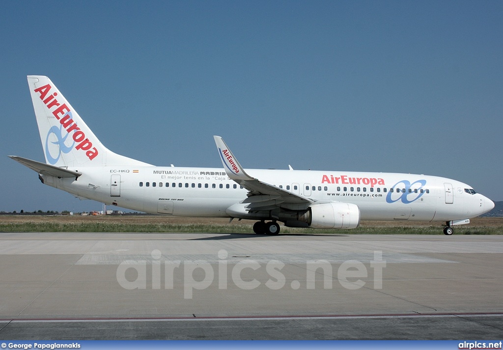 EC-HKQ, Boeing 737-800, Air Europa