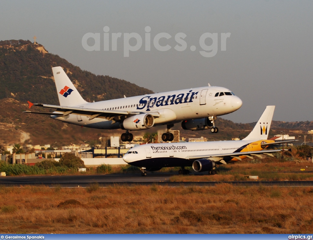 EC-HRP, Airbus A320-200, Spanair