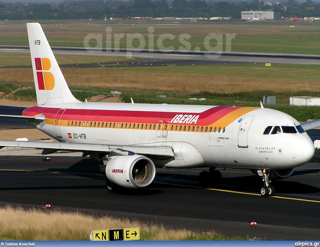 EC-HTB, Airbus A320-200, Iberia