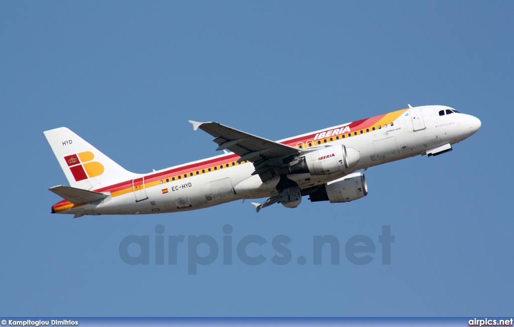 EC-HYD, Airbus A320-200, Iberia