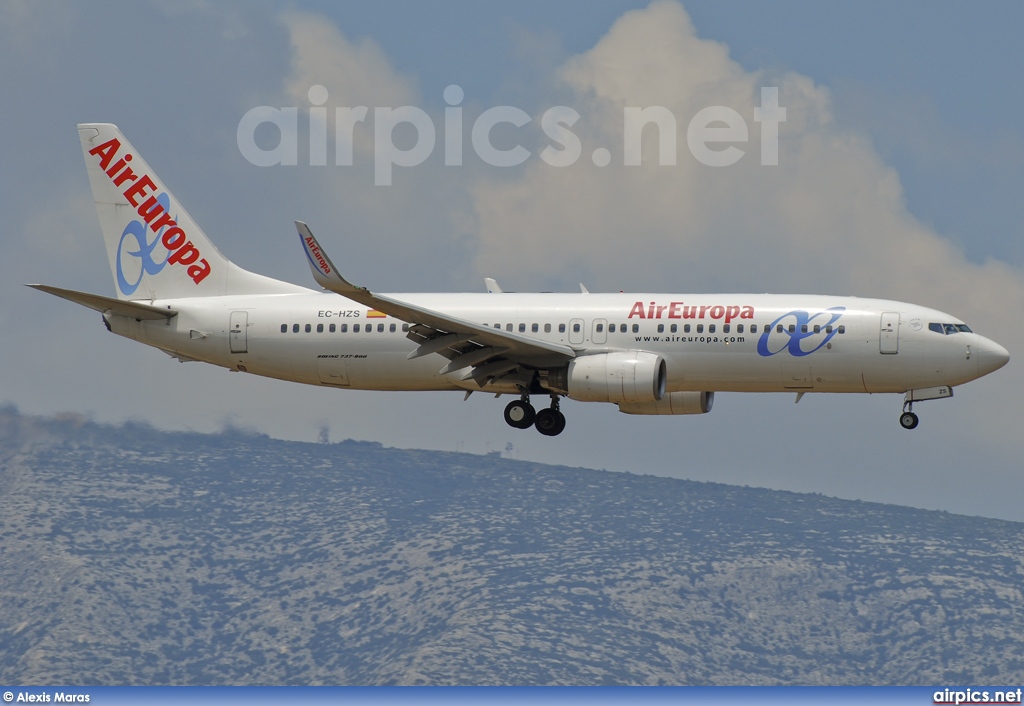 EC-HZS, Boeing 737-800, Air Europa