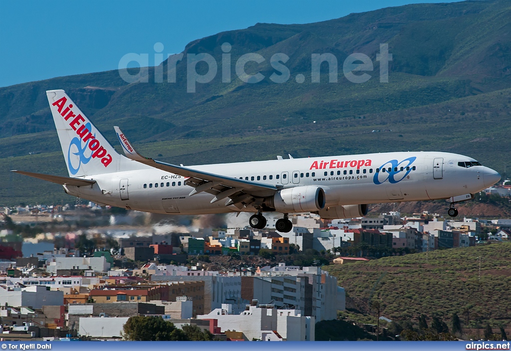 EC-HZS, Boeing 737-800, Air Europa