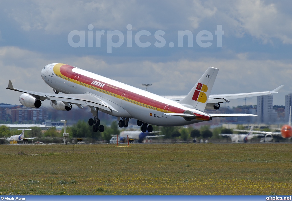 EC-ICF, Airbus A340-300, Iberia