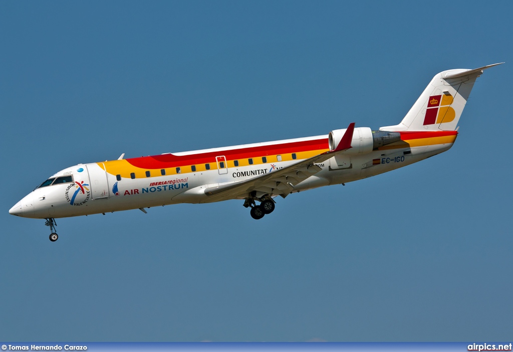 EC-IGO, Bombardier CRJ-200ER, Air Nostrum (Iberia Regional)