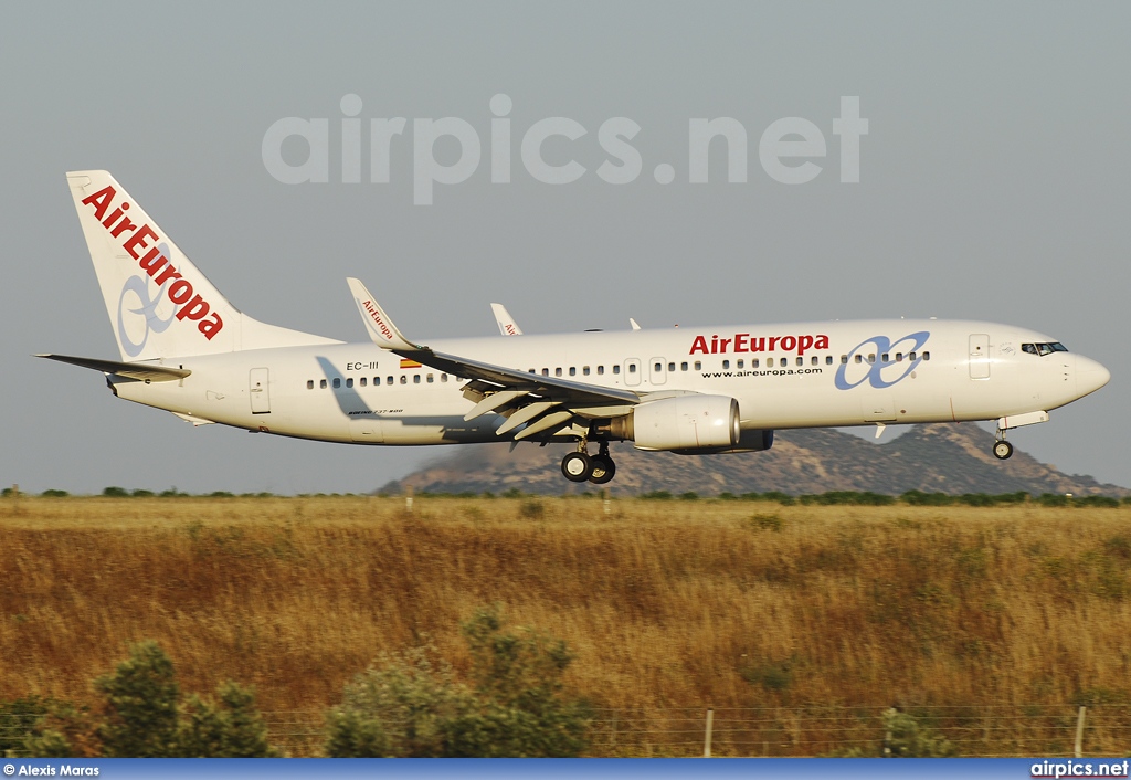 EC-III, Boeing 737-800, Air Europa