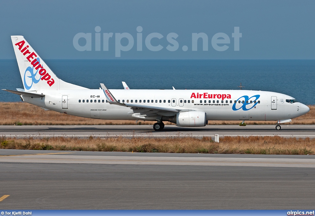 EC-III, Boeing 737-800, Air Europa