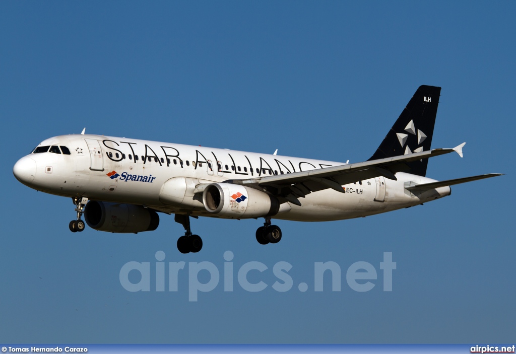 EC-ILH, Airbus A320-200, Spanair