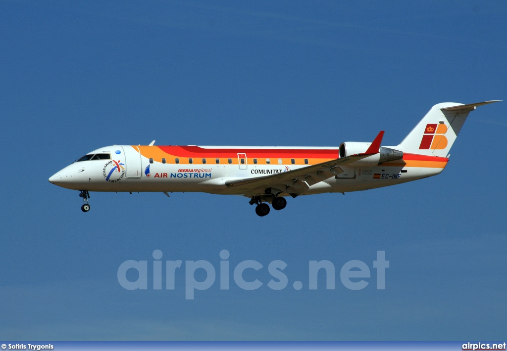 EC-INF, Bombardier CRJ-200ER, Air Nostrum (Iberia Regional)