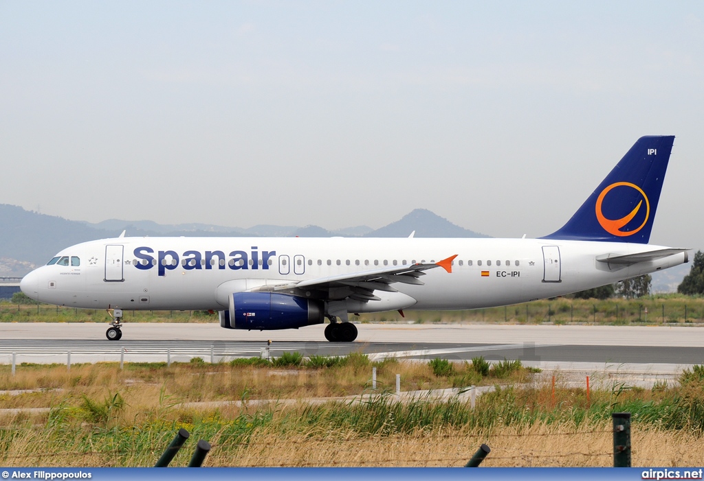 EC-IPI, Airbus A320-200, Spanair