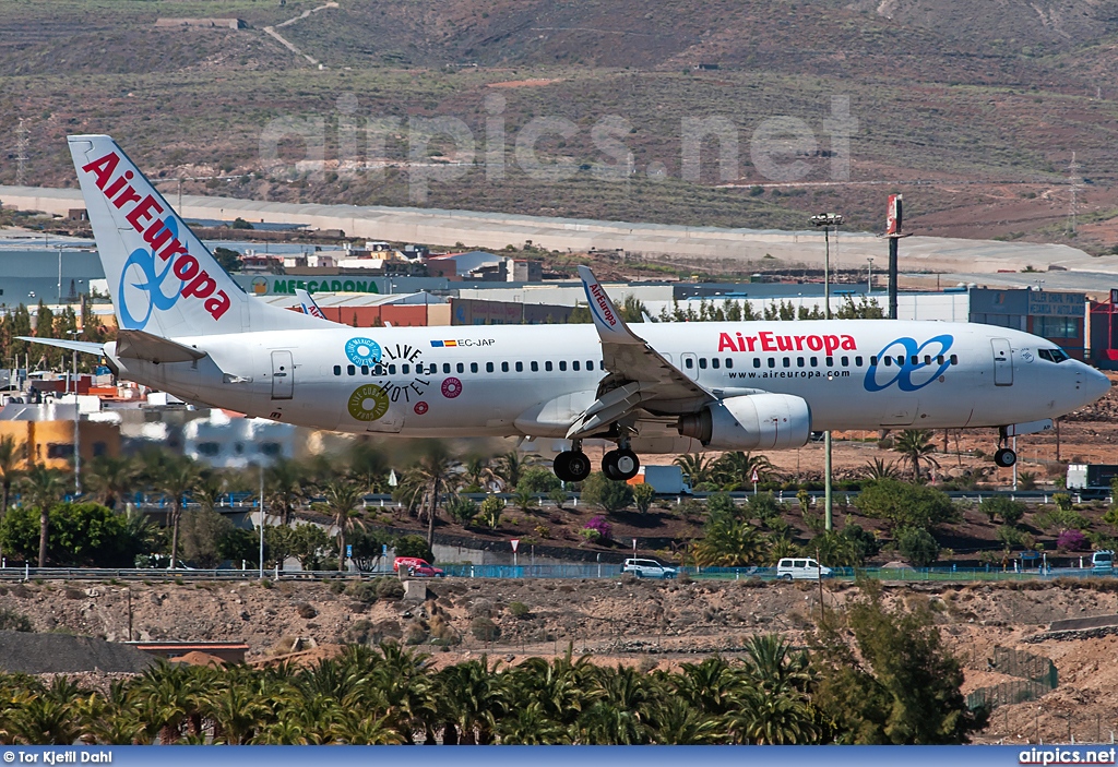 EC-JAP, Boeing 737-800, Air Europa