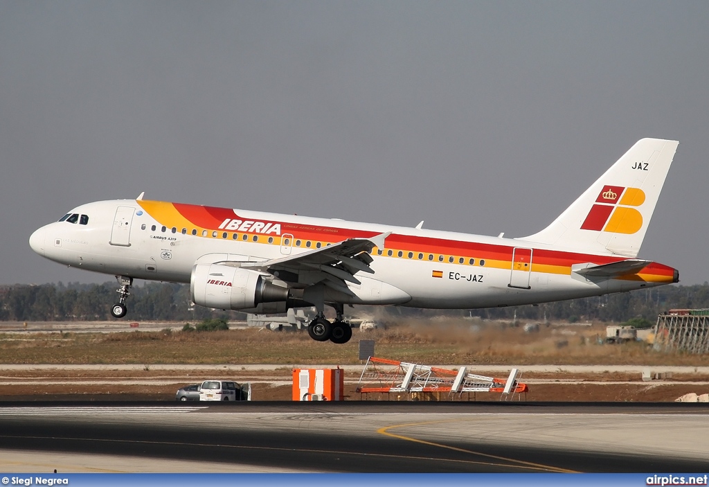 EC-JAZ, Airbus A319-100, Iberia