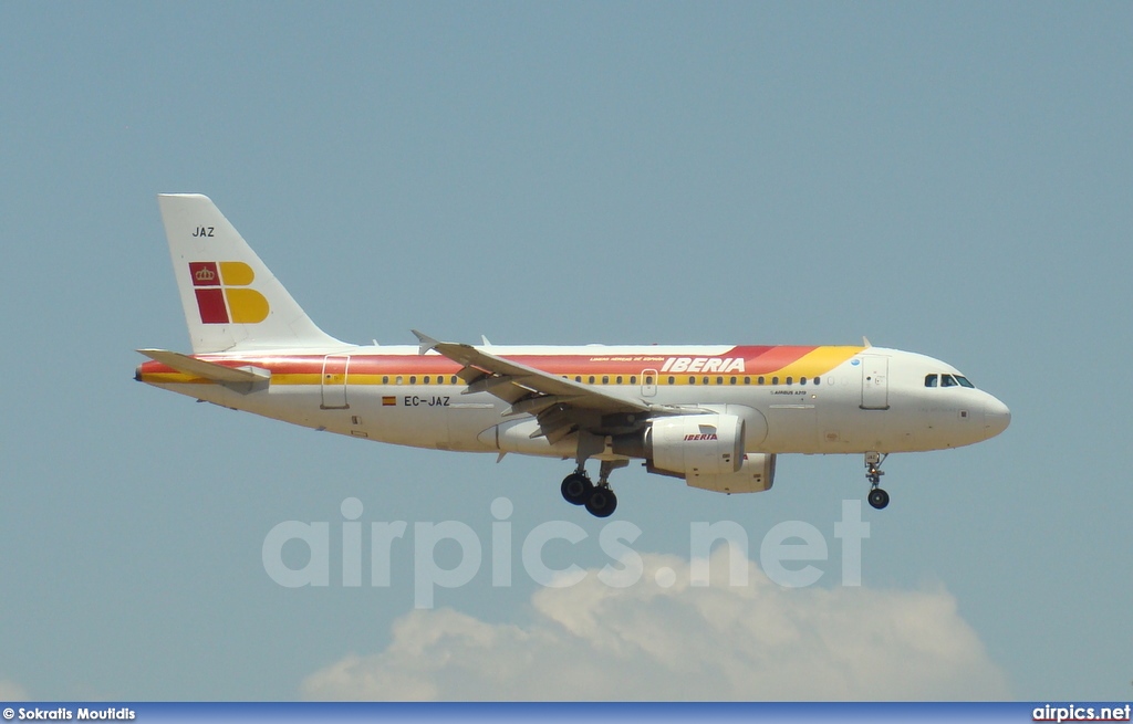 EC-JAZ, Airbus A319-100, Iberia