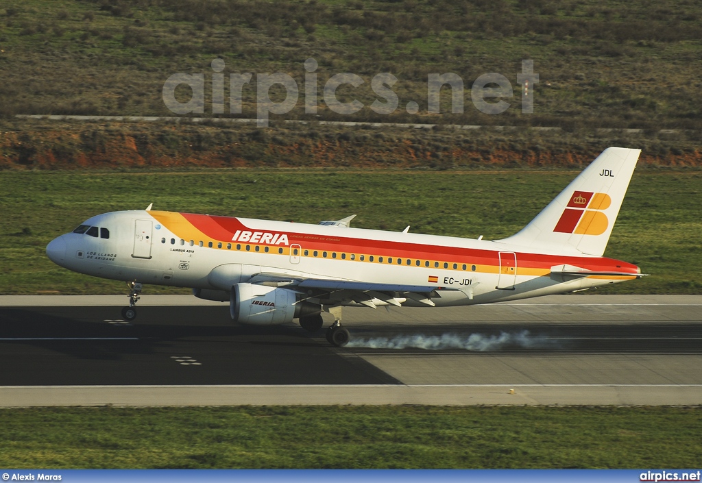 EC-JDL, Airbus A319-100, Iberia